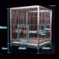 崭新 白钢鸟笼 图片 2