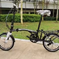 出售全新轻便式折叠自行车16寸铝合金 图片 5