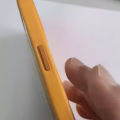 iPhone 12 pro max 原装真皮充电环手机壳 图片 2