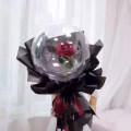 情人节波波球玫瑰花束 图片 1