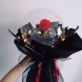 情人节波波球玫瑰花束 图片 2