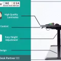 One desk 升降桌，房间门大门配套 图片 2