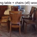 餐桌+餐椅(x6) dining table & chairs 图片 1