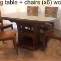 餐桌+餐椅(x6) dining table & chairs 图片 2