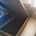 真皮双人床 图片 2