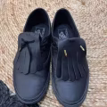 原价$239 低价处理$32 几乎全新 Vans高端真皮板鞋 英伦流苏 图片 1