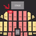 周杰伦新加坡演唱会18号，PA3 row3前排三张 图片 1