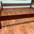 1.5m双人实木床架+小米洗衣机 图片 3