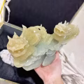 秀玉雕刻子母貔貅 图片 4