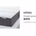 IKEA Hovag Queen Size床褥+IKEA床架 图片 5