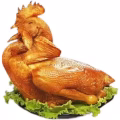 中国特色食品泰山手工煎饼扒鸡驴肉骆驼奶 图片 11