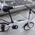 铝合金折叠 变速 超清自行车 图片 3