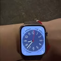 Apple watch series8 45mm stainless steel 图片 1
