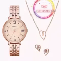 【代购】 Fossil 新款女士手表+爱心项链耳環 图片 4