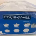 Corningware 9 piece set (warm pansies) 图片 1