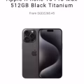 IPHONE 15 PRO MAX 512GB 图片 1