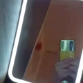 带灯的桌面镜子 图片 1