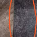不同尺寸的长方形灰色岩石餐桌 图片 2