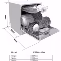Electrolux dishwasher MODEL （ESF6010BW） 图片 1