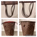 Lv Neverfull 购物袋换植鞣皮 图片 6