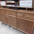 实木餐边柜 洗碗机 图片 2