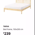 IKEA 双人床架 queen 150x190 图片 1