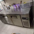 电饭锅，电热档，冰柜，蒸笼，白钢桌子，鱼汤碗，盘子 图片 6