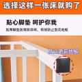 公寓单层双层铁床出租屋铁艺床铁架床实木加厚员工学生宿舍床单双人 图片 2