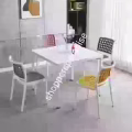 塑料椅 家用 户外 Nordic Dining Chair Household  图片 3