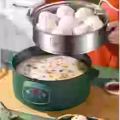 304电火锅 可以做蒸锅多功能家用大容量五层电蒸笼多层蒸馒头蒸煮锅智能 图片 3