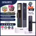 𝑺𝒊𝒏𝒈𝒈𝒂𝒕𝒆 智能门锁，适用于全新加坡铁/木门 ️  图片 1
