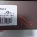 《全新》红蜻蜓简单款短跟鞋 图片 3