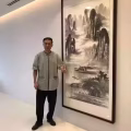 新加坡字画装裱 图片 1