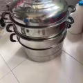 蒸锅 4层 不锈钢 38cm 图片 4
