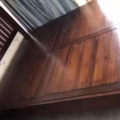 实木双人床 图片 2
