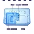 龟缸鱼缸小爬宠盒 图片 2