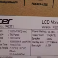 27寸显示器显示屏 acer的 KG1(KG271) 图片 3