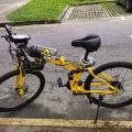 9成以上新 折叠 品牌变速自行车 图片 1