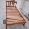 木床非常结实硬木床 图片 2