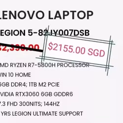 Lenovo legion 5 