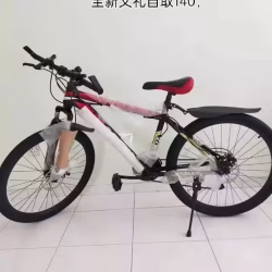 全新山地减震自行车