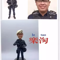 纯手工私人定制，自己肖像娃娃