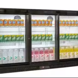 Sliding Door Beer Chiller 啤酒饮料冷却器迷你酒吧冷冻机