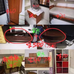  出售单人床，衣柜，风扇，送书桌