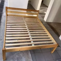 双人床架