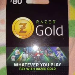 Razer gold 80$