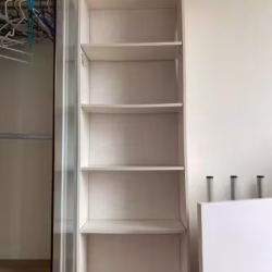 宜家白色书柜