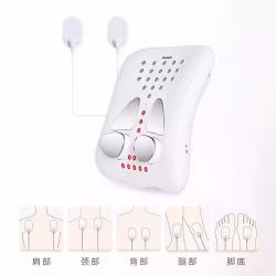 特价9成新日本腰部牵引按摩器家用热敷劳损背腰肌脉冲曲度腰椎盘理疗矫正仪