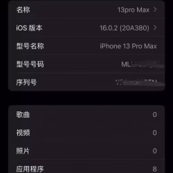 iPhone 13promax/512G/黑色