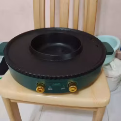 烤涮一体锅